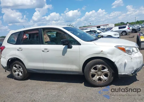 2015 Subaru Forester 2.5I from USA, damaged, VIN JF2SJAAC1FH586739